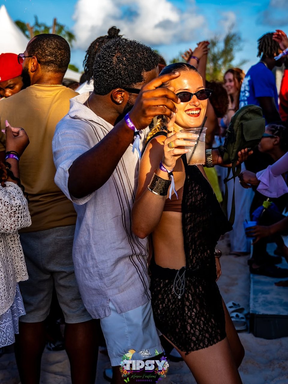 Event poster for Tipsy Music Festival