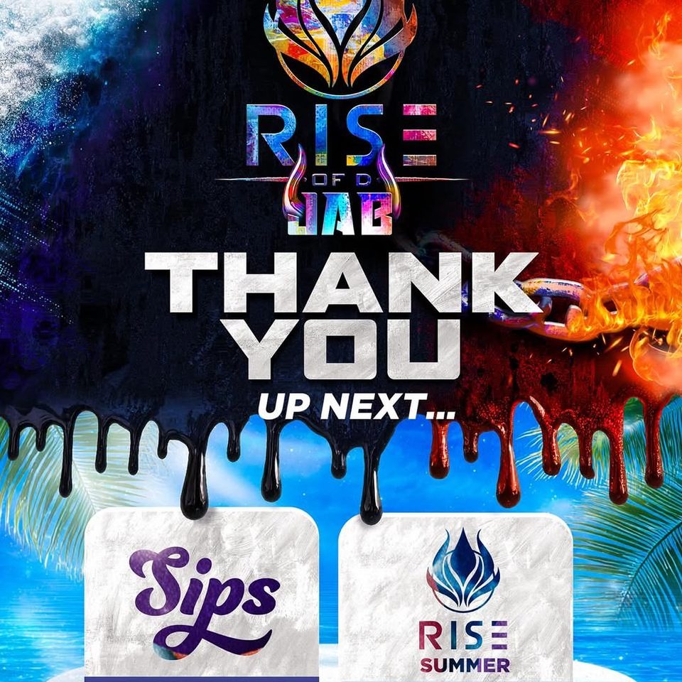 Event poster for SIPS Cooler Cruise (RISE of Jab series)