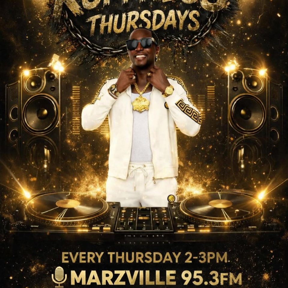 Event poster for Full Ruffness (Ruffness Thursdays) on HOTT 95.3 FM