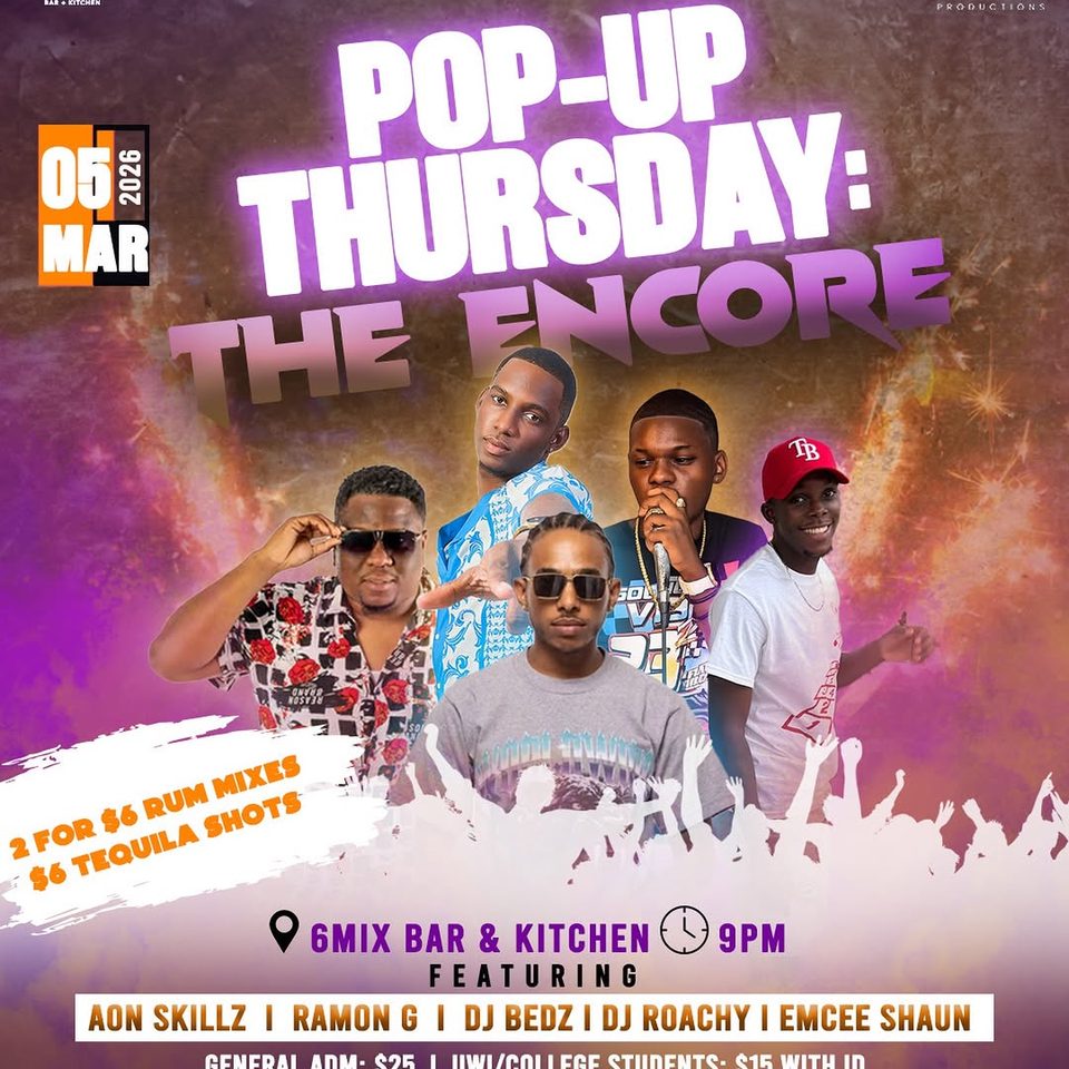 Event poster for Pop-Up Thursday: The Encore