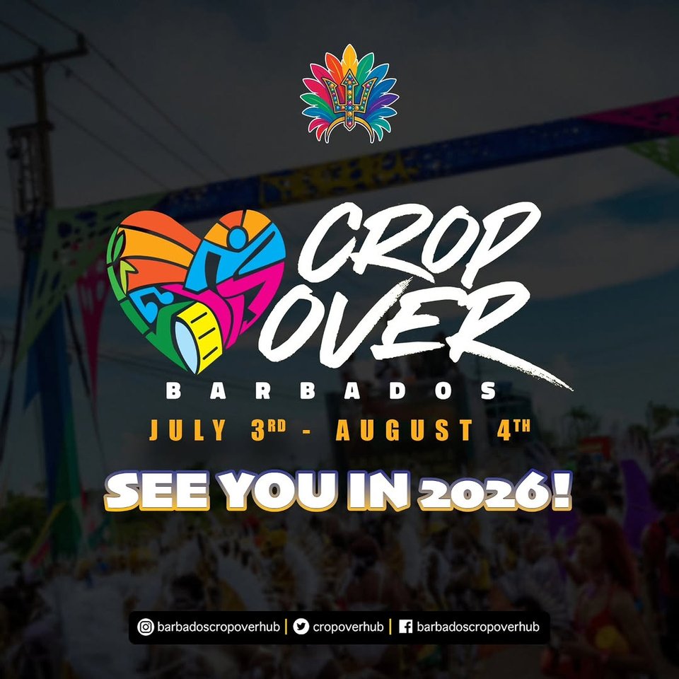Event poster for Crop Over Festival 2026