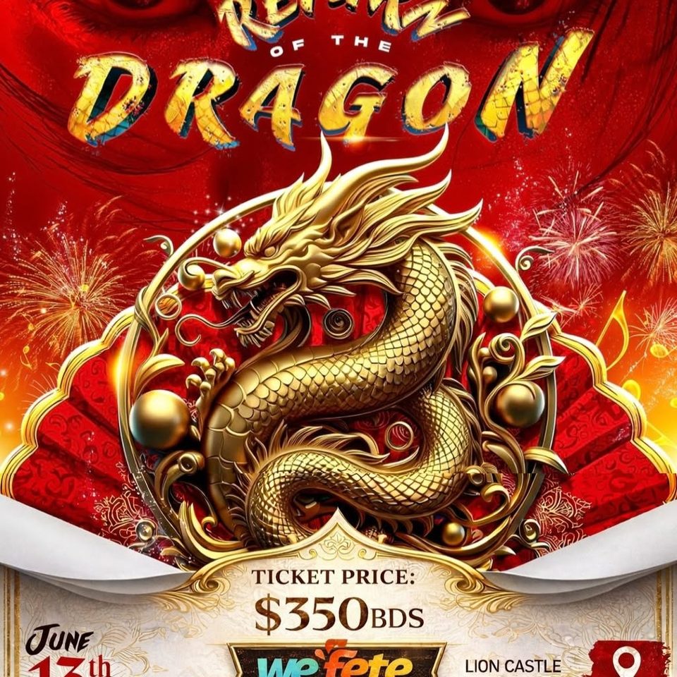 Event poster for Return of the Dragon (All-White Ultra Premium All-Inclusive)