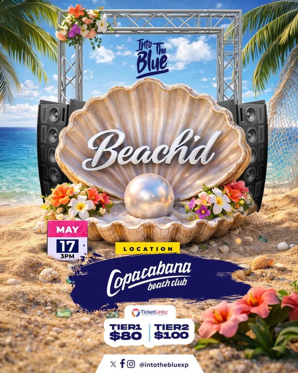 Event poster for Beach'd