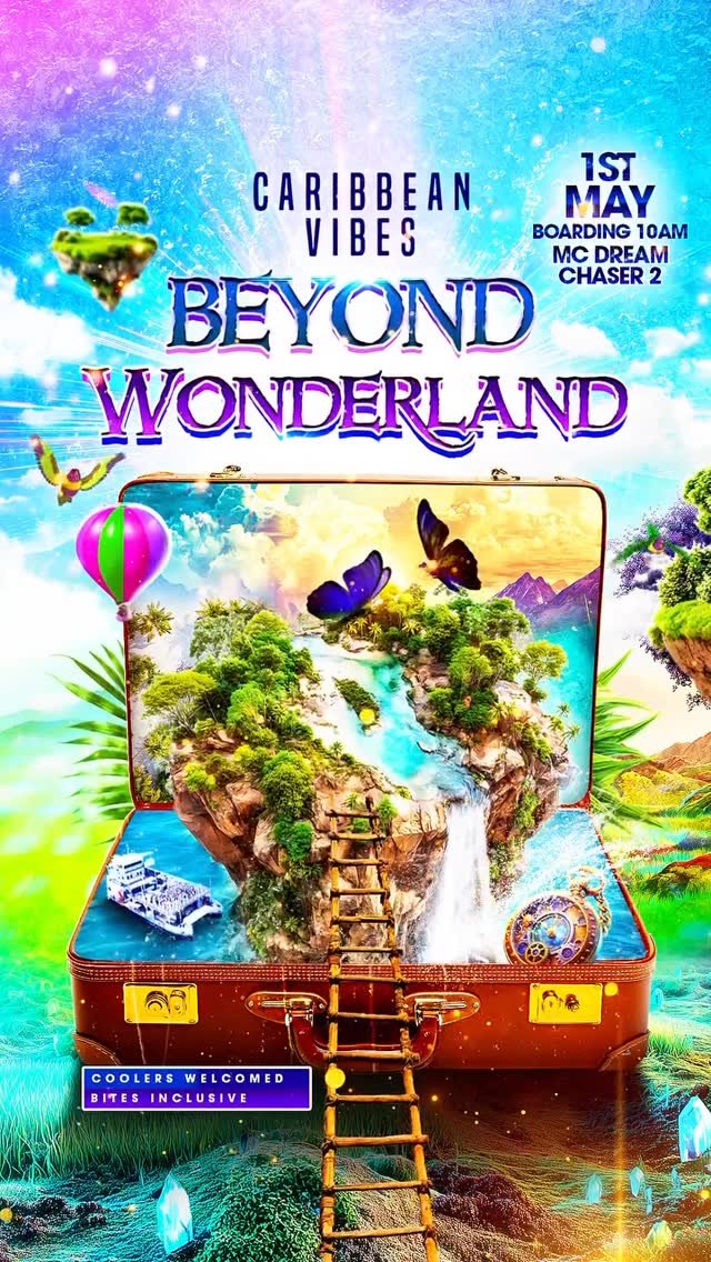 Event poster for Beyond Wonderland Boat Cruise