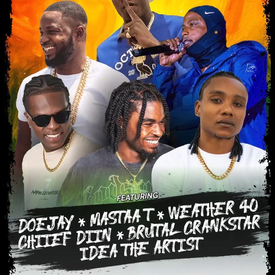 Event poster for Barbados Reggae Weekend 2026: Guinness Showdown