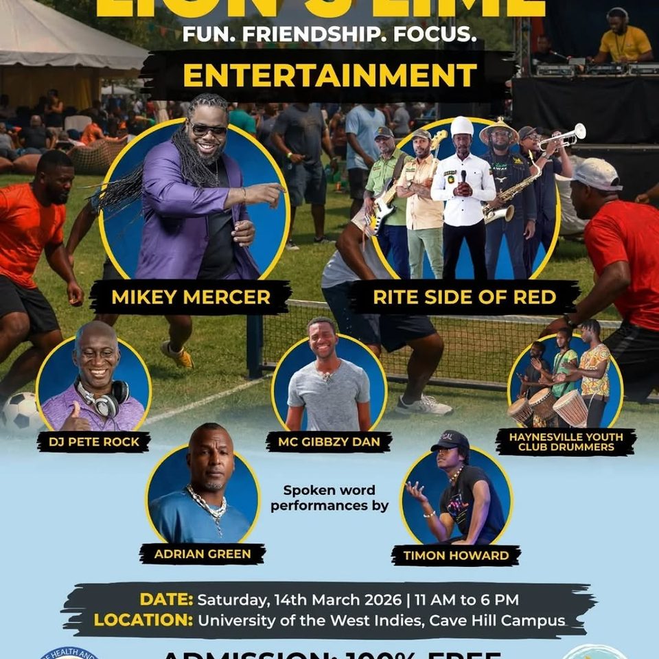 Event poster for Lion’s Lime (The Ultimate Day for Men)