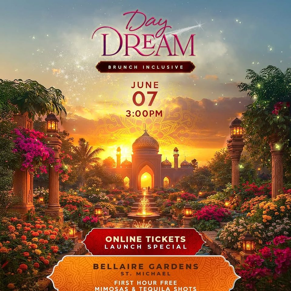 Event poster for Elevate Day Dream Brunch
