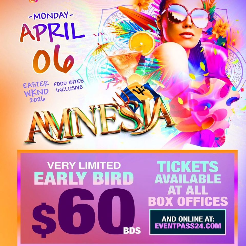 Event poster for AMNESIA (Easter Weekend Party)