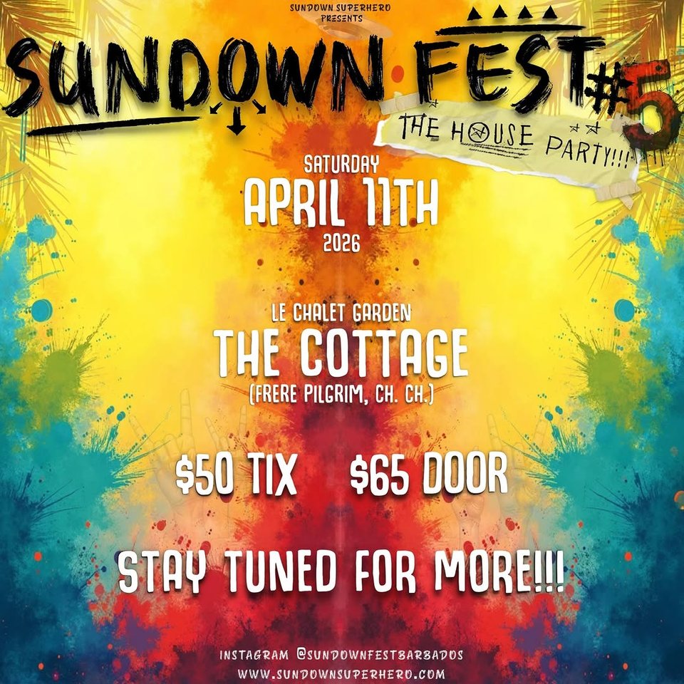 Event poster for Sundown Fest #5: The House Party (House Party Edition)
