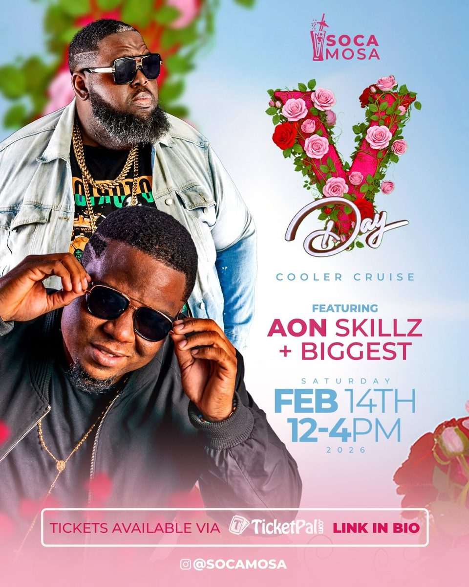 Event poster for V-Day Cooler Cruise