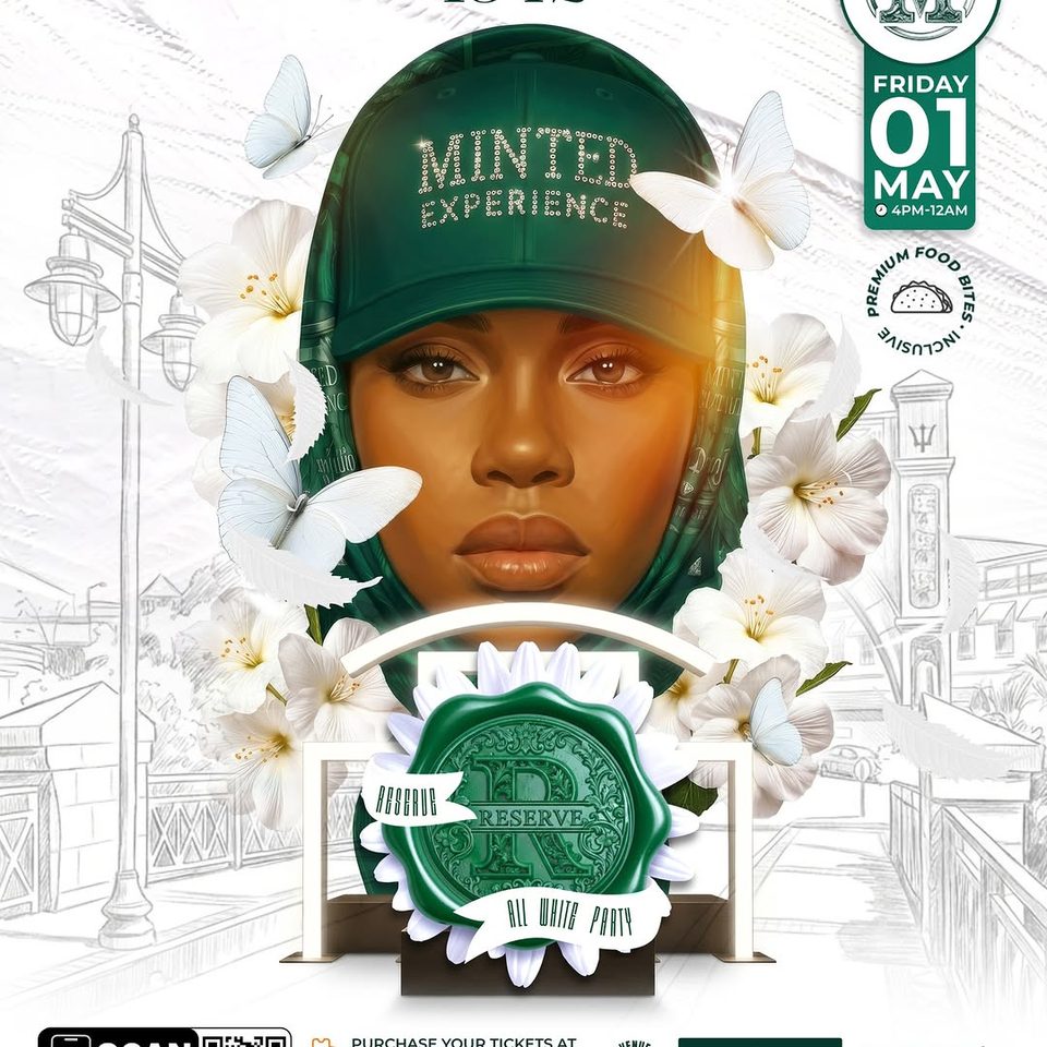 Event poster for RESERVE – All White (Garden) Party (Minted Experience)