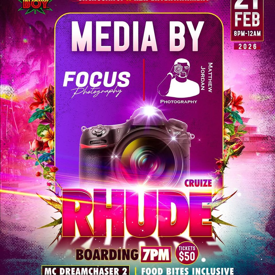 Event poster for RHUDE Cruize (MC Dreamchaser 2)